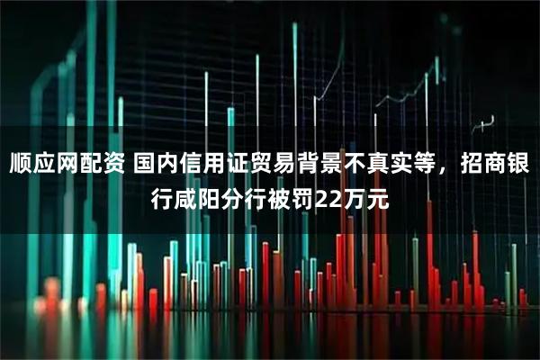 顺应网配资 国内信用证贸易背景不真实等，招商银行咸阳分行被罚22万元